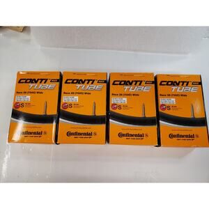 Lot of 4 Continental ContiTube Race 28 (700C) Wide Inner Tubes Presta Valve 42mm